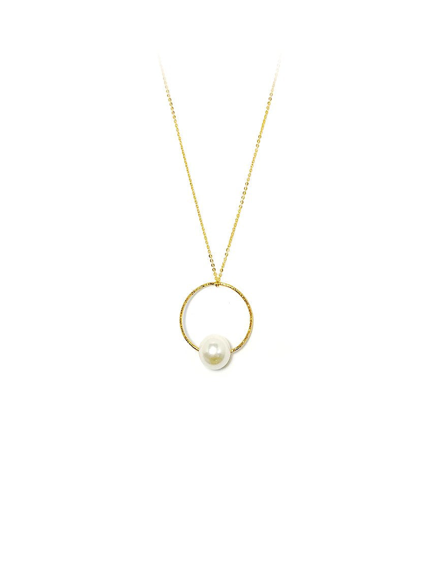 ΚΟΛΙΕ ΑΣΗΜΕΝΙΟ ΜΕ SHELL PEARL (32838)