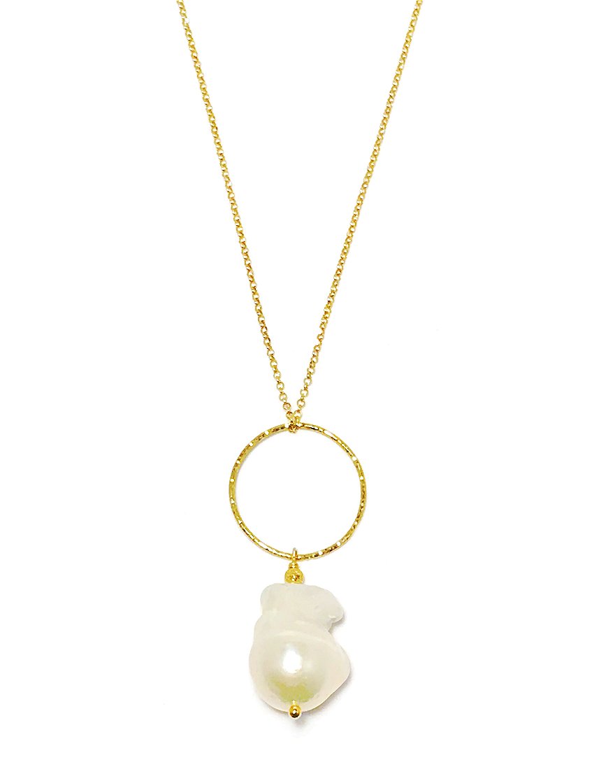 BAROQUE PEARL NECKLACE (32841)