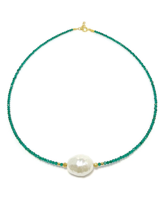 ΚΟΛΙΕ ΑΣΗΜΕΝΙΟ ΜΕ SHELL PEARL (32916)
