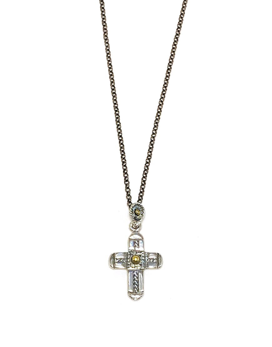 MEN'S NECKLACE WITH CROSS (32949)
