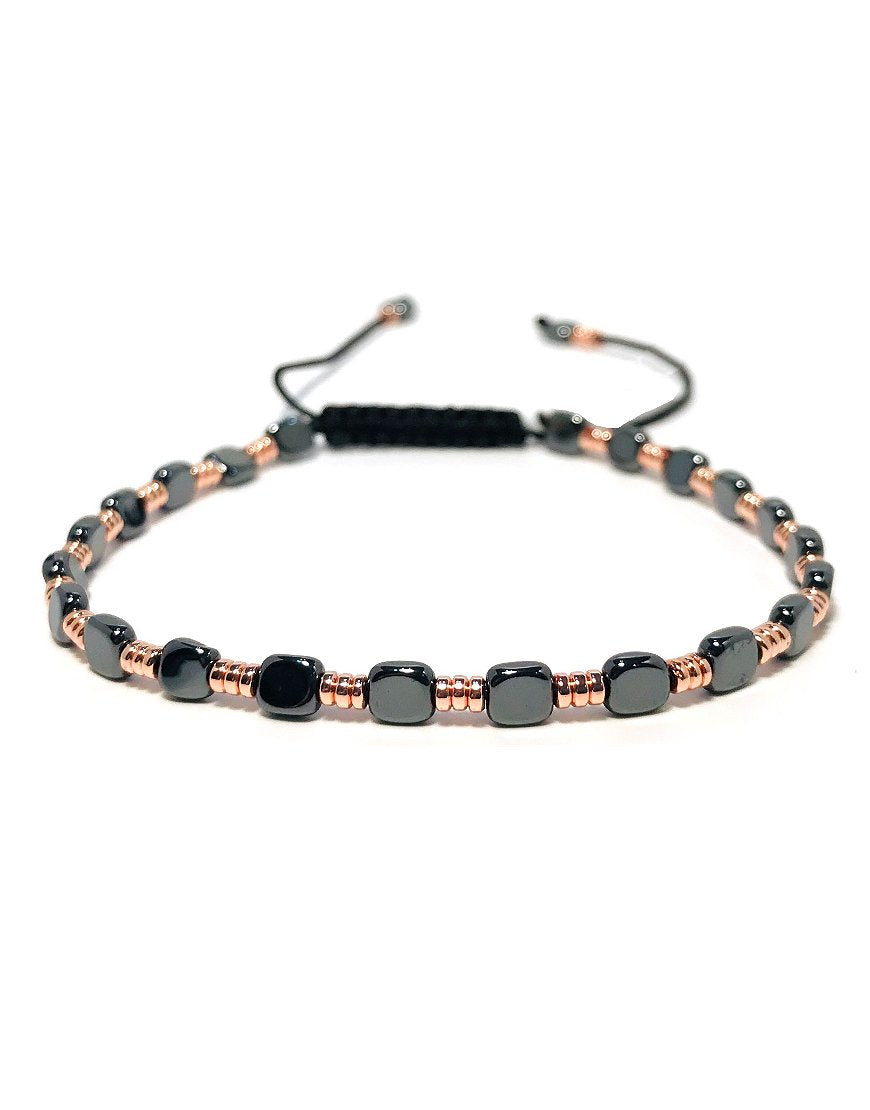 BRACELET WITH HEMATITES (32974)