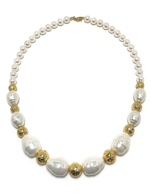 ΚΟΛΙΕ ΑΣΗΜΕΝΙΟ ΜΕ SHELL PEARL (33107)