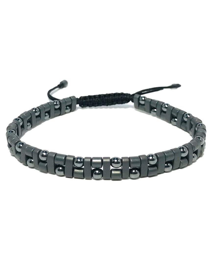 MEN'S BRACELET WITH HEMATITES (33119)