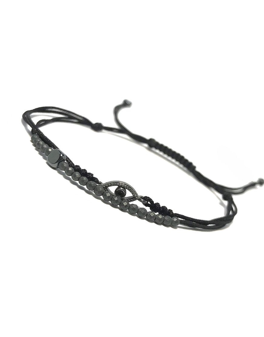 MEN'S SILVER BRACELET WITH EYE (33133)