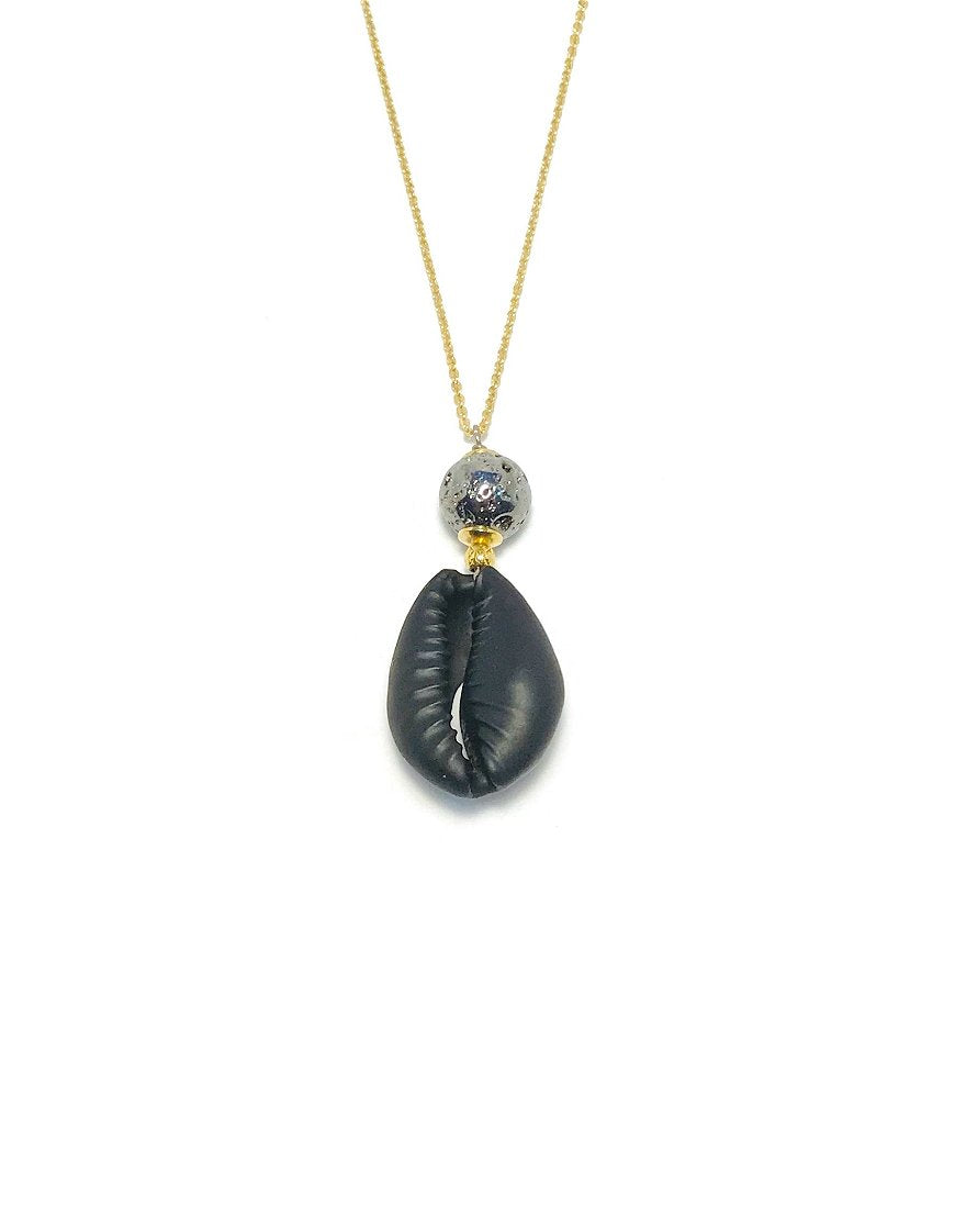 SILVER NECKLACE WITH SHELL (33488)