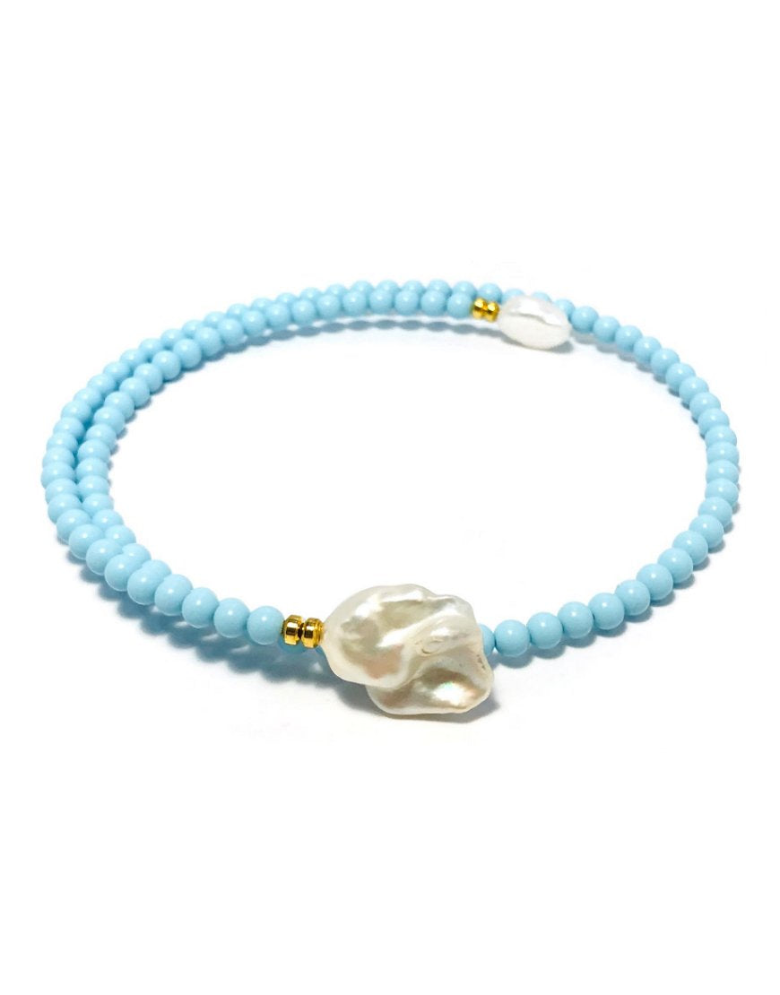 PEARL CHOKER NECKLACE (33521)