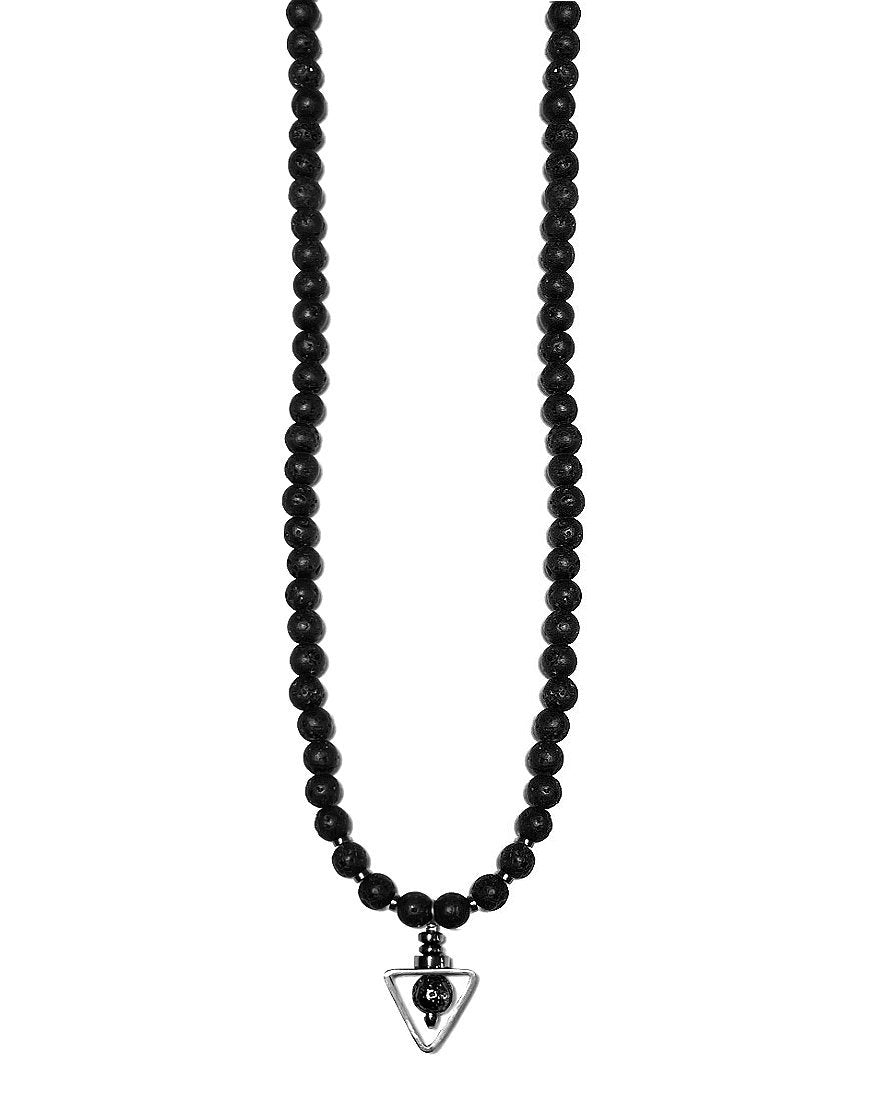 MEN'S NECKLACE WITH TRIANGLE (33946)