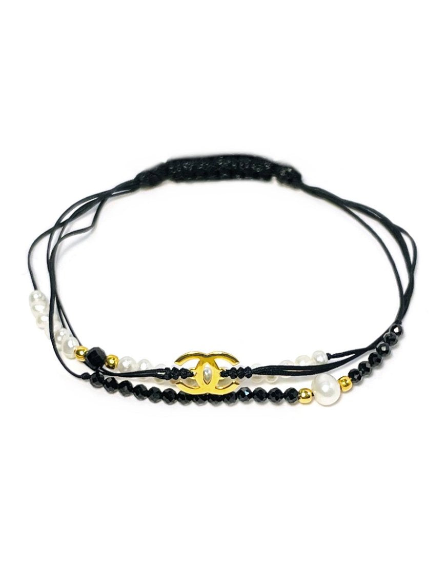 BRACELET GOLD WITH PEARLS (34348)