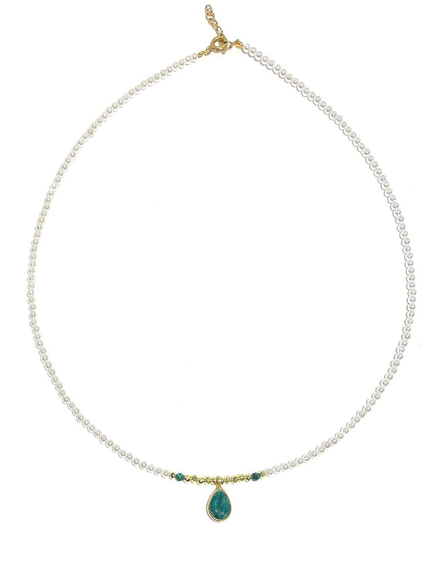 ΚΟΛΙΕ ΑΣΗΜΕΝΙΟ ΜΕ SHELL PEARL (34598)