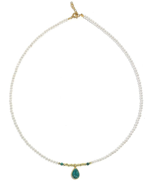 ΚΟΛΙΕ ΑΣΗΜΕΝΙΟ ΜΕ SHELL PEARL (34598)